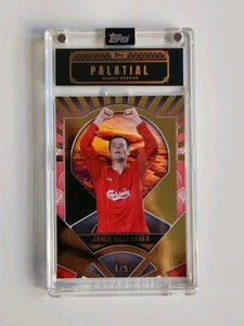Topps Palatial Liverpool FC Jamie Carragher 01/05 Palatial Prestige Insert - Picture 1 of 1