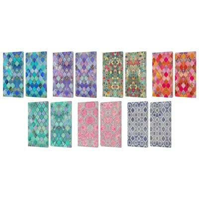 OFFICIAL MICKLYN LE FEUVRE MOROCCAN LEATHER BOOK WALLET CASE FOR AMAZON FIRE - Image 1 of 4