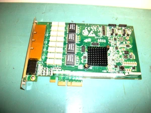 RIVERBED 410-00047-01 REV 2.2 Quad Port PCI-E Gigabit Bypass Card - Picture 1 of 13