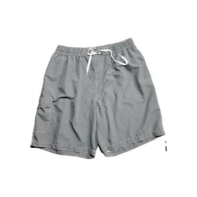 St. John Swim Trunks Men's Size 2XL Gray Pull On Mesh Lining - Image 1 of 4