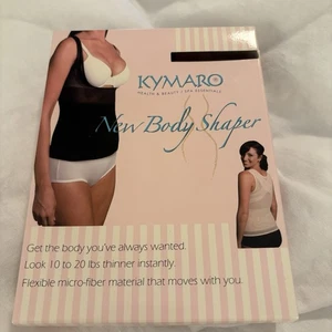 Kymaro New Body Shaper, Medium Black Top Size 2 New In Box - Picture 1 of 19