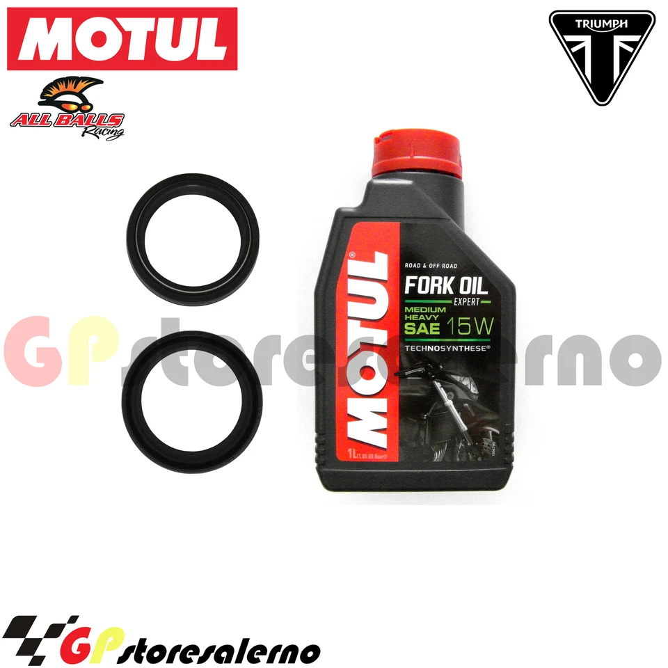 KIT OLIO FORCELLA 15W + 17272 KIT PARAOLI ALL BALLS TRIUMPH 865 THRUXTON 2008 Foto 1 de 1