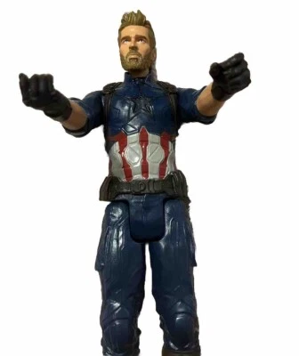 "Figura de acción Marvel Legends MCU Capitán América Infinity War 12""" Foto 1 de 4
