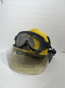 Cairns Helmets 660C Authentic Yellow Feuerwehrhelm mit Schutzbrille & Facesheild - Bild 1 von 11