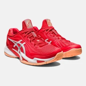 Scarpe da tennis uomo Asics Court FF 3 Novak (rosso/bianco) Australian Open taglia 10,5 - Foto 1 di 4