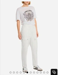 SASS & BIDE OFF WHITE DREAM TEAM CARGO PANTS SZ 8 BNWT RRP $298 - Picture 1 of 8
