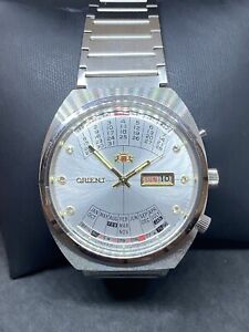 Orient College Perpetual Multi Year Calendar Watch Automatic Excellent Condition