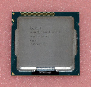 Intel i3-3220 SR0RG Dual Core CPU Processor 3.3GHz 3MB Smart Cache LGA1155 Used - Picture 1 of 1