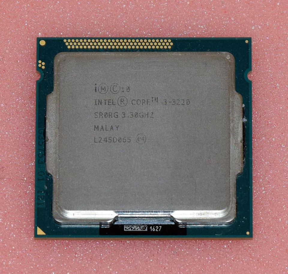 Intel i3-3220 SR0RG Dual Core CPU Processor 3.3GHz 3MB Smart Cache LGA1155 Used - Image 1 of 1