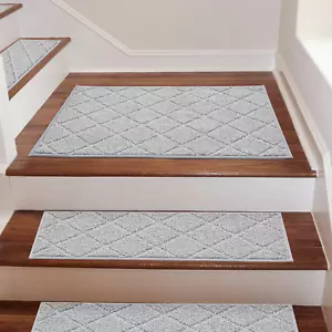 COSY HOMEER Edging Stair Treads Non-Slip Corner Indoor Stair Runners for Wooden - Picture 1 of 9