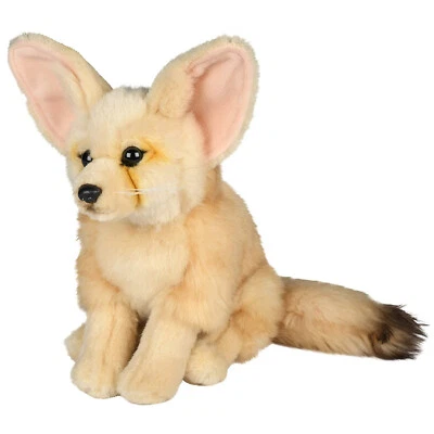 Uni-Toys Plüschtier Wüstenfuchs H90234 - Naturgetreues Kuscheltier Fennek 24cm