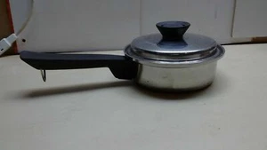 Duncan Hines by Regal Ware Stainless 6" Skillet 1 Qt Saucepan Saute Pot & Lid  - Picture 1 of 6