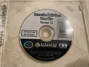 Authentic Nintendo GameCube GCN Interactive Multi-Game Demo Disc Version 13 RARE