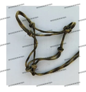 Soporte de cuerda de caballo de diseñador verde camuflaje de nailon con plomo 3 tamaños de Wonderwish - Imagen 1 de 2