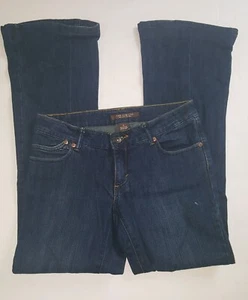 Pantalones de mezclilla para mujer The Limited talla 4 lavado oscuro corte bota algodón spandex - Imagen 1 de 10