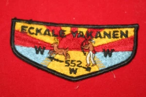 BSA OA LODGE ECKALE YAKANEN LODDGE 552 S ISSUE FLAP - Picture 1 of 1