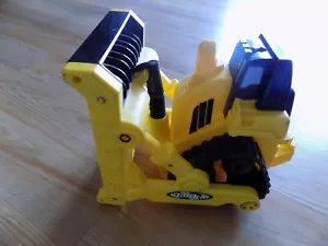 2006 Hasbro Tonka Yellow Metal Bull Dozer Bulldozer Construction Vehicle Toy EUC - Picture 1 of 6