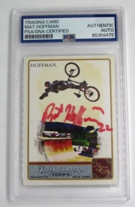 Matt Hoffman firmato autografo PSA DNA lastrato Allen & Ginter Freestyle BMX - Foto 1 di 2