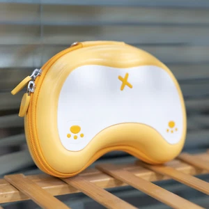 GeekShare Yellow Corgi Bag Carrying Case Travel Case for PS5/PS4/XBOX/NS PRO - Picture 1 of 13
