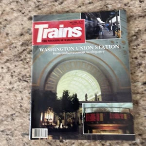 Trains Magazine, May 1989, Washington DC Union Station - Picture 1 of 2