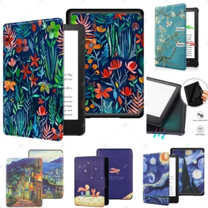 Smart PU Leather Flip Case Cover For Amazon Kindle Paperwhite 11th Gen 6" 2024 - Picture 1 of 53
