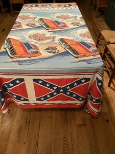 Pair (2) 1982 Dukes of Hazzard vintage TWIN? Bedspreads 72” X 106” Vintage - Picture 1 of 12