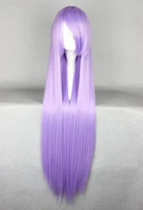 100CM/39" Long straight Cosplay Fashion Wig heat resistant resistant Hair - Picture 1 of 18