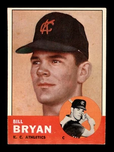 1963 Topps - #236 Bill Bryan - Series 3 - Picture 1 of 2