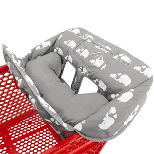 SHOPPING CART COVER for Babies High Chair Protector Soft Pillow Elephant LOVE&GO - Picture 1 of 6