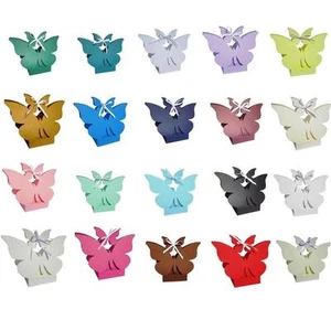 Caja de favores de boda de mariposas para fiestas, eventos y todas las ocasiones - elige el color - Imagen 1 de 20