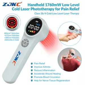 1760mW LLLT Cold Laser Therapy Low Level Device for Pain Relief 660/810/980nm - Picture 1 of 9