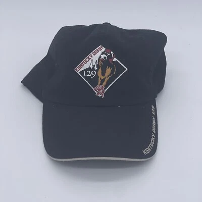 129th Kentucky Derby De Colección Sombrero Churchill Downs '03 Gorra Ajustable con Correa Negra Foto 1 de 4