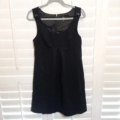 Mossimo Supply Co Women’s Black Baby Doll Dress Size Small S Sleeveless - Image 1 of 4