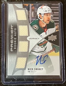 Nick Swaney Premier Rookie Auto /99 2023-24 Upper Deck Premier - Foto 1 di 2