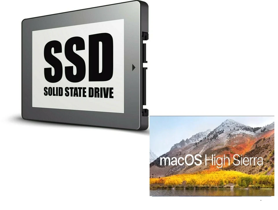128GB SSD 2010 2011 2012 MacBook Pro & Mini Apple A1278 A1286 A1297 High Sierra - Image 1 of 4