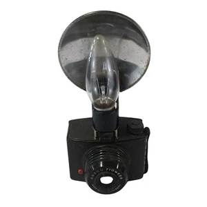 Vintage Univex 00 Boxkamera mit Blitzaufsatz - 30er Jahre - Sammlerstück - Bild 1 von 4