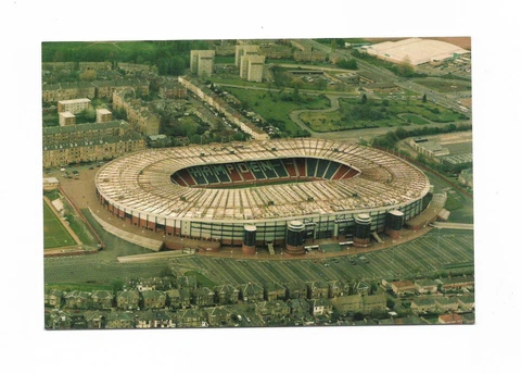 Scottish GLASGOW  Hampden Park Stadium postcard Cover