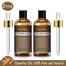 Naturrein Ätherische Öle Sandelholzöl Aromatherapie Duftöl für Diffuser,Massage