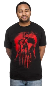 NEW Daredevil Graffiti Marvel Comics Mens T-Shirt Tee Black Dare Devil S SMALL - Picture 1 of 2