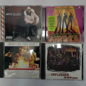 "4 Iconic CDs: Soundtracks, Missy Elliott, Nirvana Unplugged, Rare Collection  - Picture 1 of 9