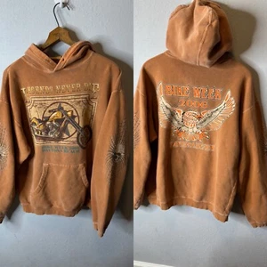 Vintage bike week, Daytona, beach hoodie, size small street wear skulls - Picture 1 of 8