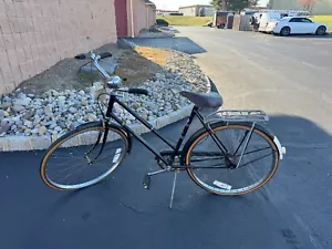 Vintage Original Raleigh Women's Tourer Bicycle Brooks B72 Saddle - Picture 1 of 9