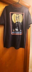 Erwachsene XL Nightmare Before Christmas Der Mond Tarotkarte Kurzarm Shirt - Bild 1 von 3