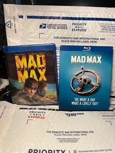 NEW MAD MAX FURY ROAD BLU-RAY! W-RARE WALMART SLIPCOVER! FACTORY SEALED - Picture 1 of 8