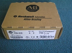 Allen Bradley 1769-ECR Compact Right End Cap Terminator Series A Rev 2 1769ECR - Imagen 1 de 5
