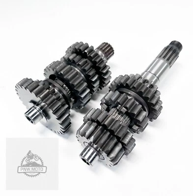 Suzuki RMZ450 RMZ 450 2009 transmisión OEM transmisión transmisión eje de engranajes 2008-2012 Foto 1 de 4