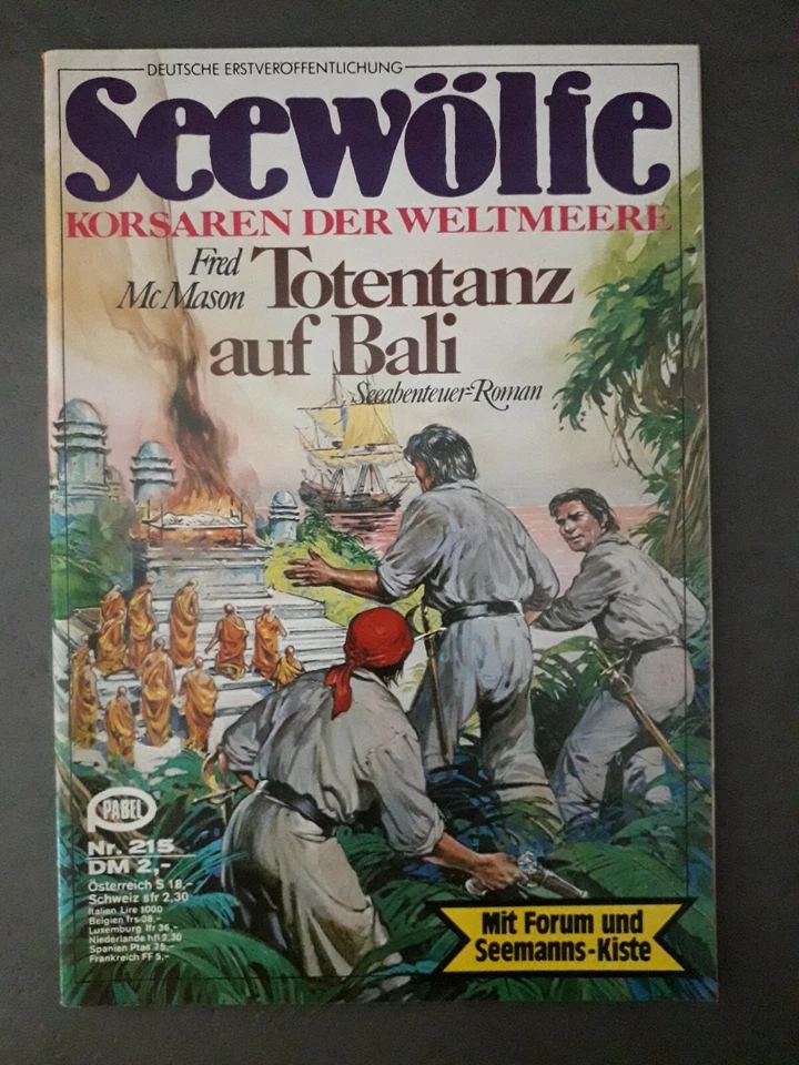 Seewölfe Korsaren der Weltmeere Heft 215 gut erhalten - Bild 1 von 1