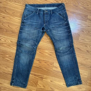 G-Star RAW 5620 Jeans Mens Size 36x29 Dark Wash Skinny - Picture 1 of 13