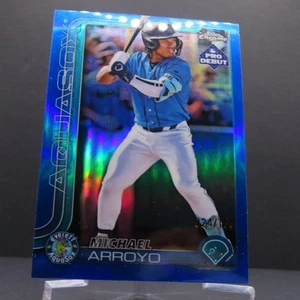 Michael Arroyo - 2025 Topps Pro Debut Chrome Blue Refractor /150 - #PDC-78 - Bild 1 von 2
