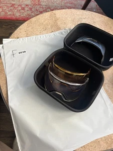 Lote de Estuche y Visera Lentes Máscara Ejército HK - Imagen 1 de 6